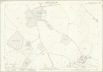 Berkshire XXVII.14 (includes: Chieveley; Hampstead Norris; Hermitage) - 25 Inch Map