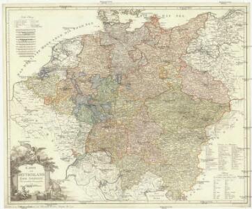Karte von Deutschland nach Sotzmann