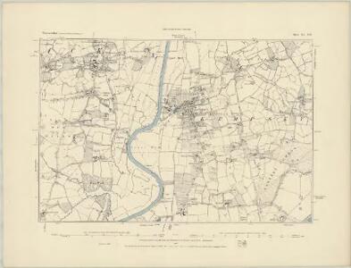 Worcestershire XL.SE - OS Six-Inch Map