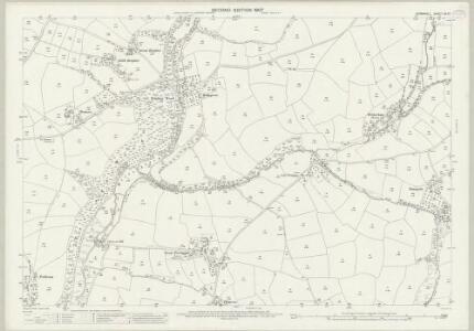 Cornwall XX.13 (includes: St Kew; St Mabyn; St Tudy) - 25 Inch Map