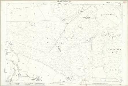 Hampshire and Isle of Wight XCIV.15 (includes: Brixton; Calbourne; Newport; Shorwell) - 25 Inch Map