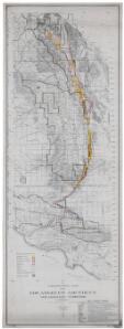 Topographic Map of the Los Angeles Aqueduct and Adjacent Territory