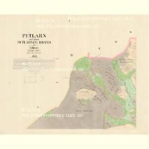 Petlarn - c9379-1-001 - Kaiserpflichtexemplar der Landkarten des stabilen Katasters
