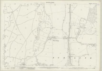 Hampshire and Isle of Wight LVI.16 (includes: Netley Marsh; Nursling and Rownhams; Romsey Extra) - 25 Inch Map
