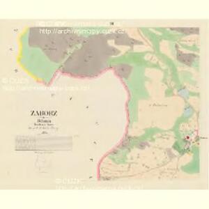 Zaborz - c9009-1-002 - Kaiserpflichtexemplar der Landkarten des stabilen Katasters