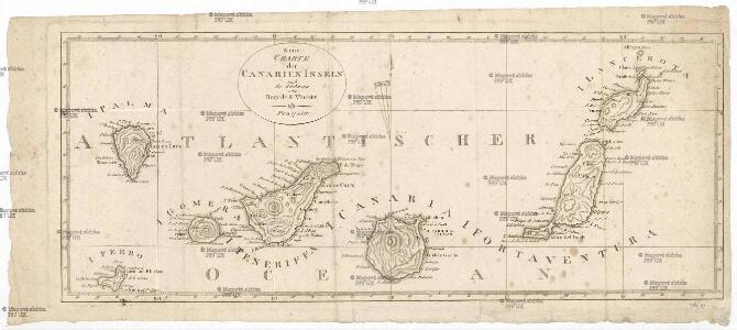 Neue Charte der Canarien Inseln