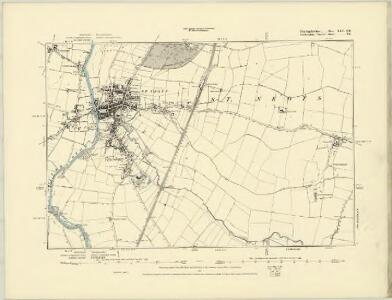 Huntingdonshire XXV.SW - OS Six-Inch Map