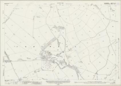 Oxfordshire XIV.9 (includes: Adlestrop; Chastleton; Cornwell; Kingham; Salford) - 25 Inch Map