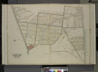 Queens, Vol. 2, Double Page Plate No. 13; Part of     Ward two Woodside; [Map bounded by Jackson Ave., Solon St., Mecke St., Kelly     Ave., Townsend St.; Including Greenpoint Ave., Thomson Ave., Astoria road        (Celtic Ave.), Middleburg Ave., Woo
