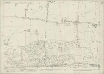 Berkshire XXXIV.14 (includes: Hampstead Marshall; Kintbury; Speen; Welford) - 25 Inch Map