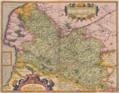 Artois. Atrebatum Regionis Vera Descriptio. [Karte], in: Theatrum orbis terrarum, S. 117.