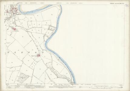 Yorkshire XXVI.1 (includes: Blackwell; Croft On Tees; Stapleton) - 25 Inch Map