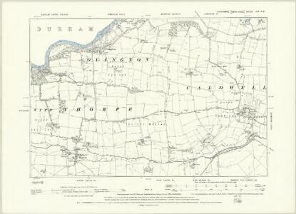 Yorkshire XIII.SW - OS Six-Inch Map
