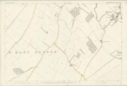 Hampshire and Isle of Wight XVI.7 (includes: St Mary Bourne) - 25 Inch Map