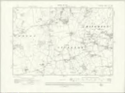 Cheshire LV.NW - OS Six-Inch Map