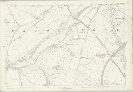 Devon LXXXVIII.5 (includes: Bridestowe; Sourton) - 25 Inch Map