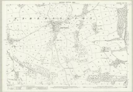 Devon XX.16 (includes: Atherington; Chittlehampton; High Bickington) - 25 Inch Map