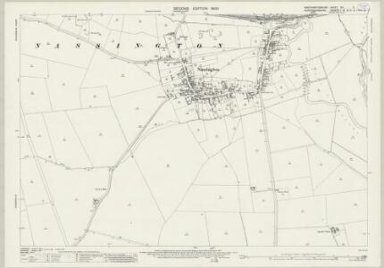Northamptonshire XIII.2 (includes: Elton; Nassington; Woodnewton) - 25 Inch Map
