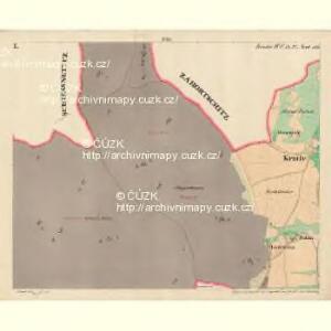 Krotiv - c3570-1-001 - Kaiserpflichtexemplar der Landkarten des stabilen Katasters