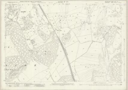 Westmorland XLVI.10 (includes: Arnside; Beetham; Silverdale; Yealand Redmayne) - 25 Inch Map