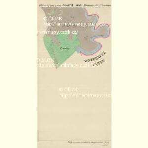 Muschau - m1903-1-012 - Kaiserpflichtexemplar der Landkarten des stabilen Katasters