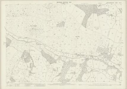 Montgomeryshire XXVI.13 (includes: Darowen; Penegoes; Uwchygarreg) - 25 Inch Map
