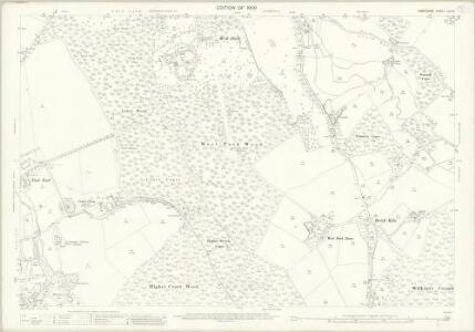 Hampshire and Isle of Wight LIV.14 (includes: Damerham; Rockbourne) - 25 Inch Map