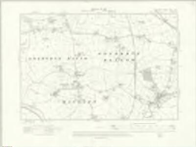 Cheshire XLVII.SW - OS Six-Inch Map