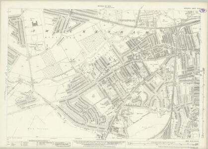 Middlesex XX.15 (includes: Twickenham St Mary The Virgin) - 25 Inch Map