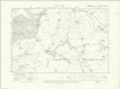 Cheshire LXV.NE - OS Six-Inch Map