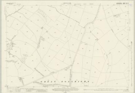 Oxfordshire VIII.15 (includes: Hook Norton; Long Compton; Rollright; Whichford) - 25 Inch Map