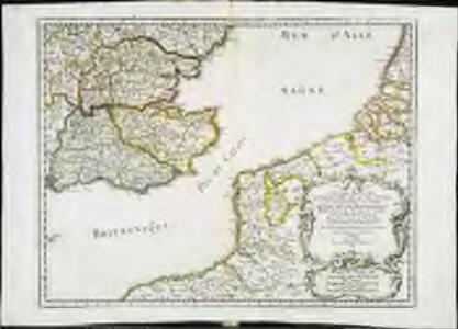 Anciens royaumes de Kent, d'Essex, et de Sussex