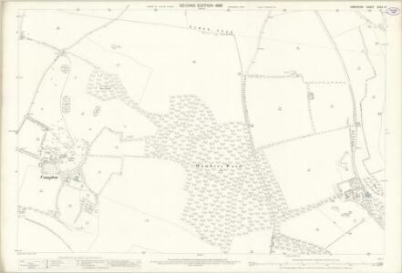 Hampshire and Isle of Wight XXXIX.16 (includes: Kings Somborne) - 25 Inch Map