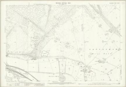 Wiltshire XXXVI.7 (includes: Burbage; Great Bedwyn; Savernake) - 25 Inch Map