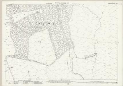 Cumberland XLII.11 (includes: Alston with Garrigill) - 25 Inch Map