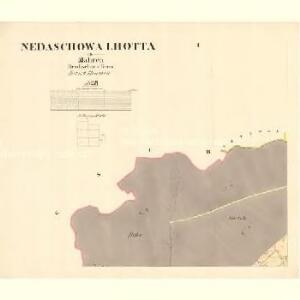 Nedaschowa Lhotta - m1941-1-001 - Kaiserpflichtexemplar der Landkarten des stabilen Katasters