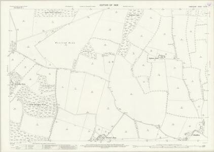 Hampshire and Isle of Wight LIX.12 (includes: Corhampton and Meonstoke; Hambledon) - 25 Inch Map