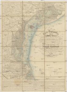 Carta topografica della Laguna Veneta