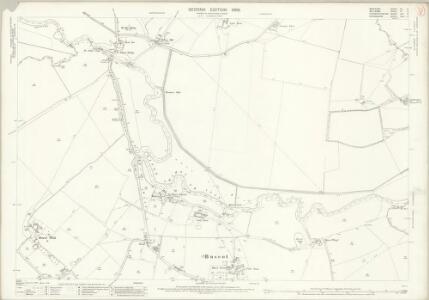 Berkshire VII.3 (includes: Buscot; Eaton Hastings; Inglesham; Kelmscot; Lechlade) - 25 Inch Map