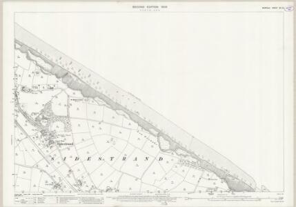 Norfolk XII.13 (includes: Northrepps; Overstrand; Sidestrand; Trimingham) - 25 Inch Map