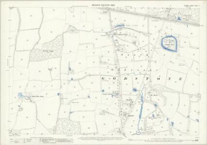 Surrey XXXV.7 (includes: Bletchingley; Godstone) - 25 Inch Map