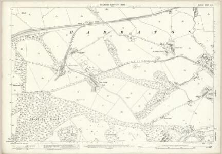 Durham XIII.6 (includes: Harraton; Lambton; South Biddick) - 25 Inch Map