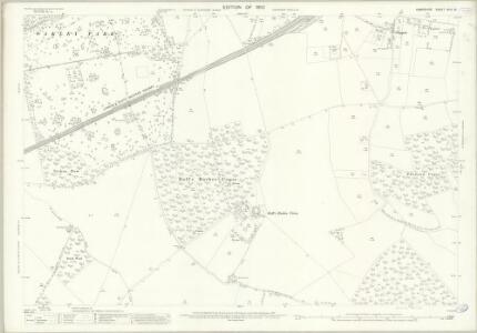 Hampshire and Isle of Wight XVIII.13 (includes: Deane; North Waltham; Oakley; Steventon; Wootton St Lawrence) - 25 Inch Map