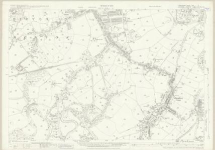 Lancashire CXII.2 (includes: Bredbury And Romiley; Denton) - 25 Inch Map