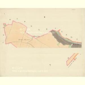 Gossau (Gosow) - m1280-1-001 - Kaiserpflichtexemplar der Landkarten des stabilen Katasters