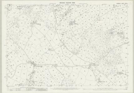 Cornwall LXXIII.11 (includes: Sancreed; St Buryan; St Just in Penwith) - 25 Inch Map