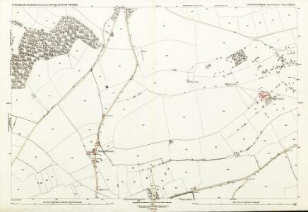 Gloucestershire LXXIII.15 (includes: Cold Ashton; Doynton; Dyrham and Hinton; Marshfield) - 25 Inch Map