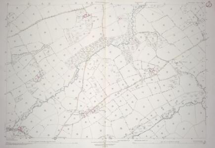 Devon LII.8 (includes: Broadwood Kelly; Iddesleigh; Monk Okehampton) - 25 Inch Map