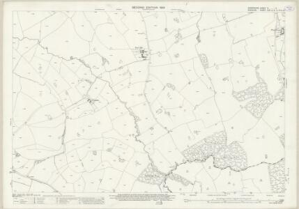 Shropshire III.11 (includes: Bridgemere; Buerton; Hunsterson; Woore) - 25 Inch Map