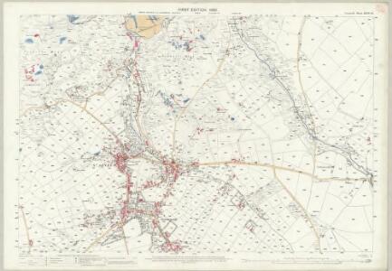 Cornwall XLVII.16 (includes: St Agnes) - 25 Inch Map